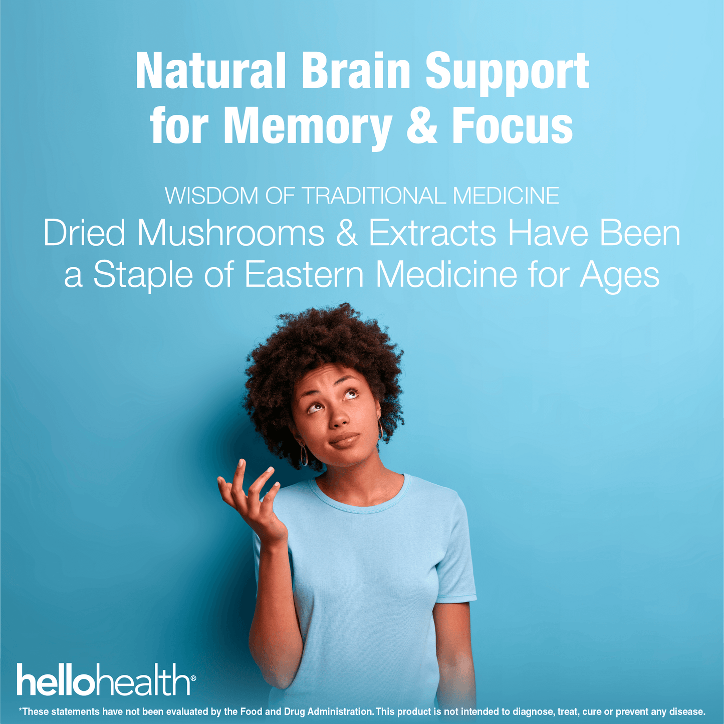 Hello Health 10-in-1 Mushroom Complex capsules