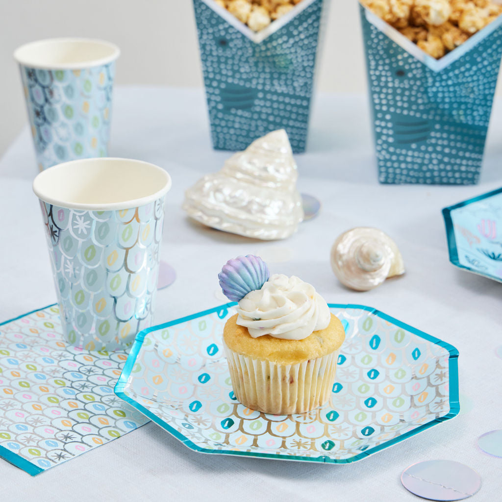 Ma Fete Under The Sea Sharks Birthday Party Box - 56 pieces