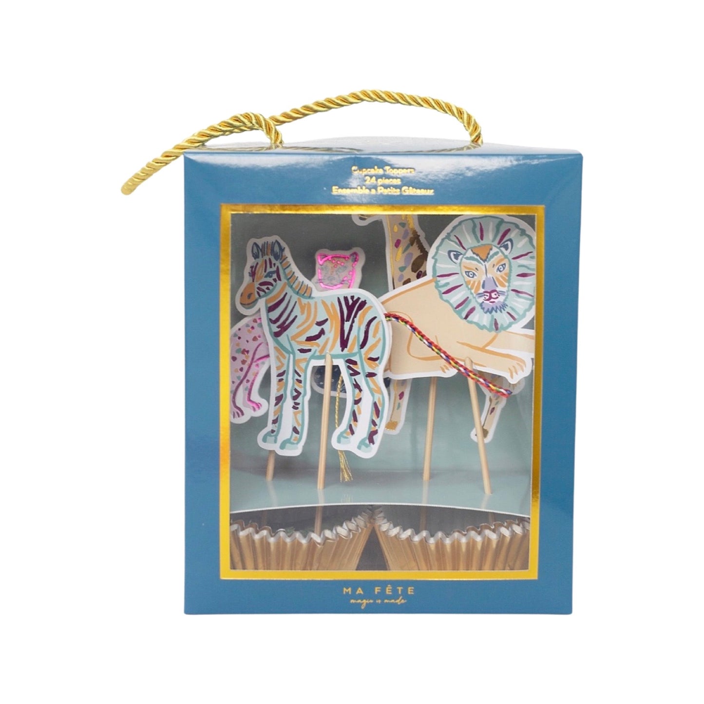 Ma Fete Safari Themed Premium Birthday Party Supplies - 99 pieces