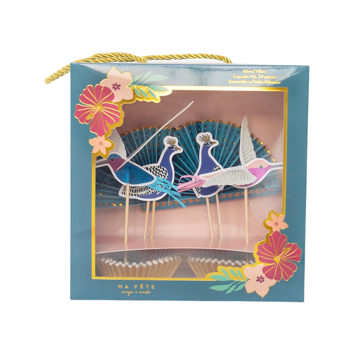 Ma Fete Tropical Themed Birthday Party Box - 113 pieces