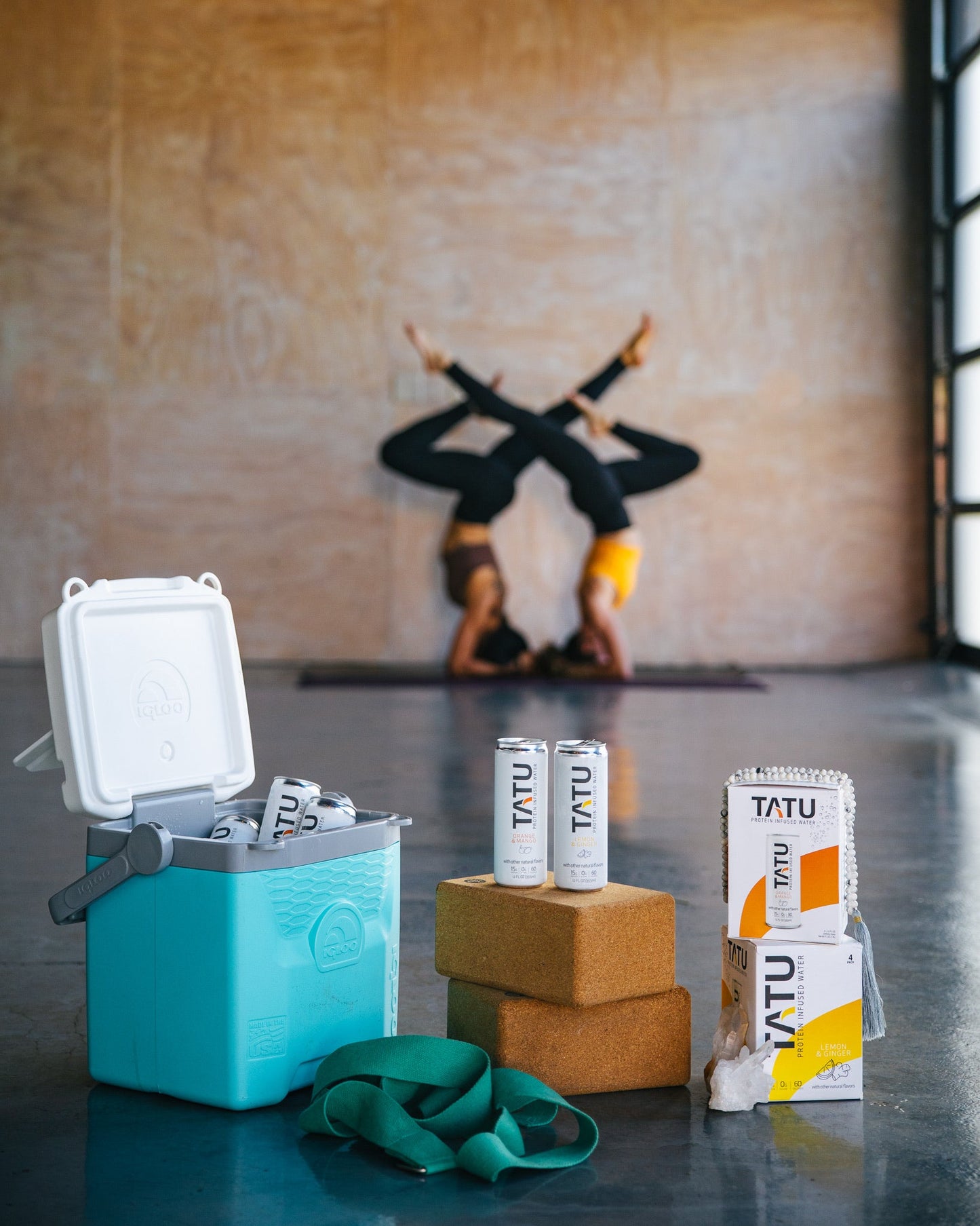 Mindful Proteins TATU Protein Water Juicy Orange Mango & Zesty Lemon Ginger - two 4-packs of Zesty Lemon Ginger & one 4-pack of Juicy Orange Mango