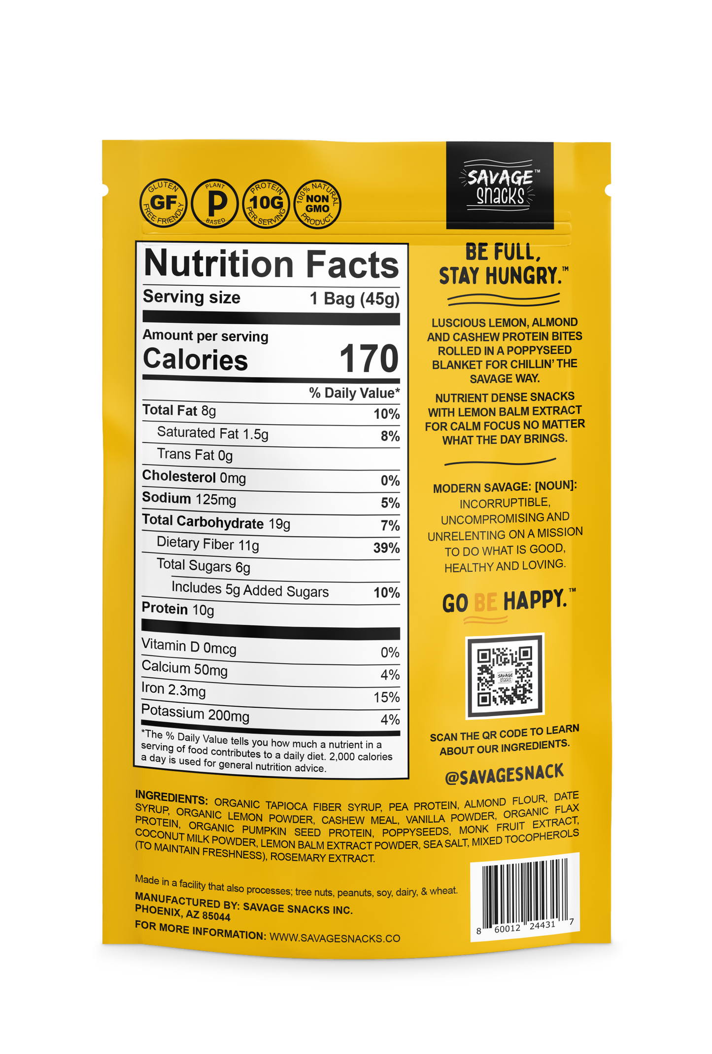 Savage Snacks | Variety Prebiotic Protein Bites