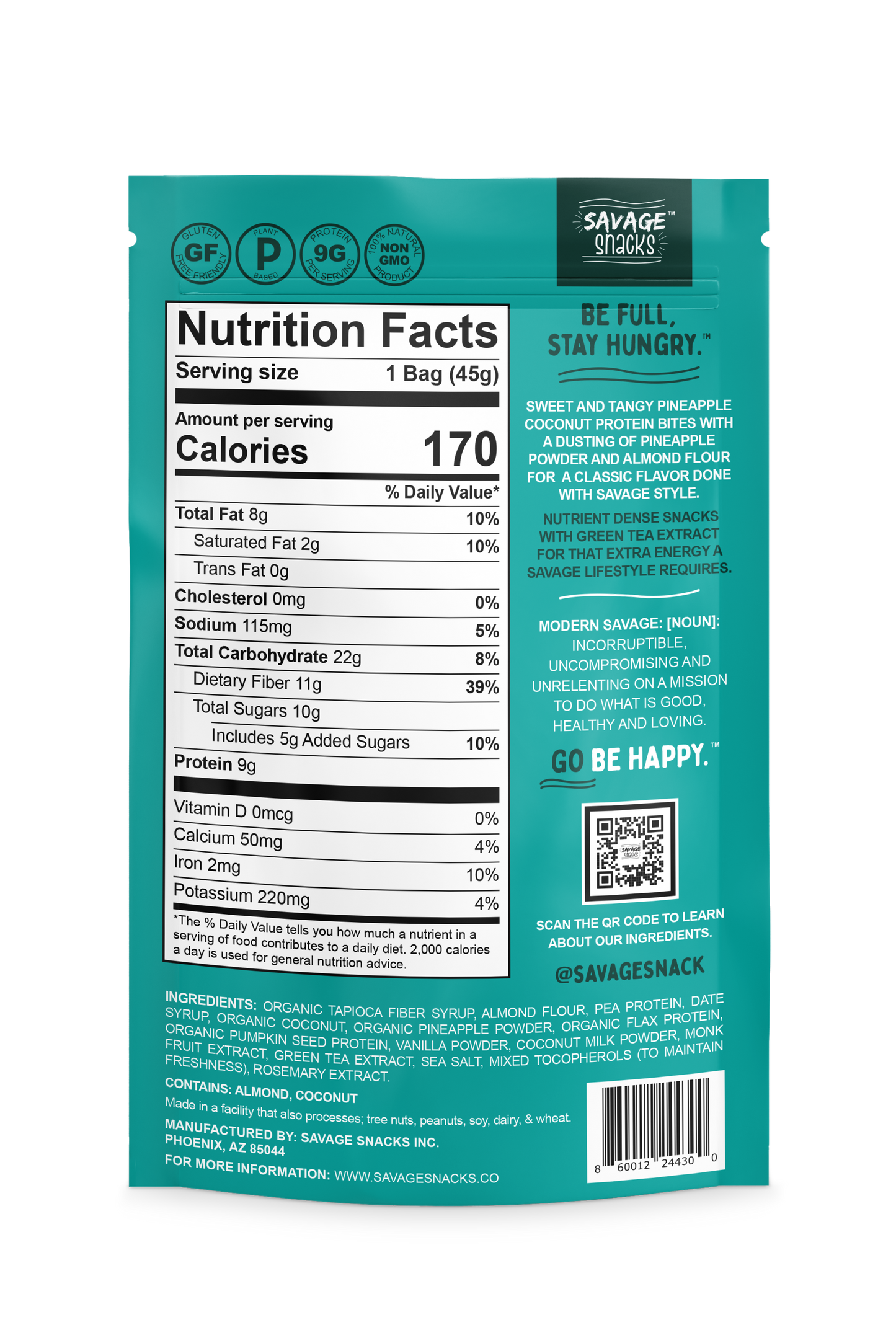 Savage Snacks | Variety Prebiotic Protein Bites