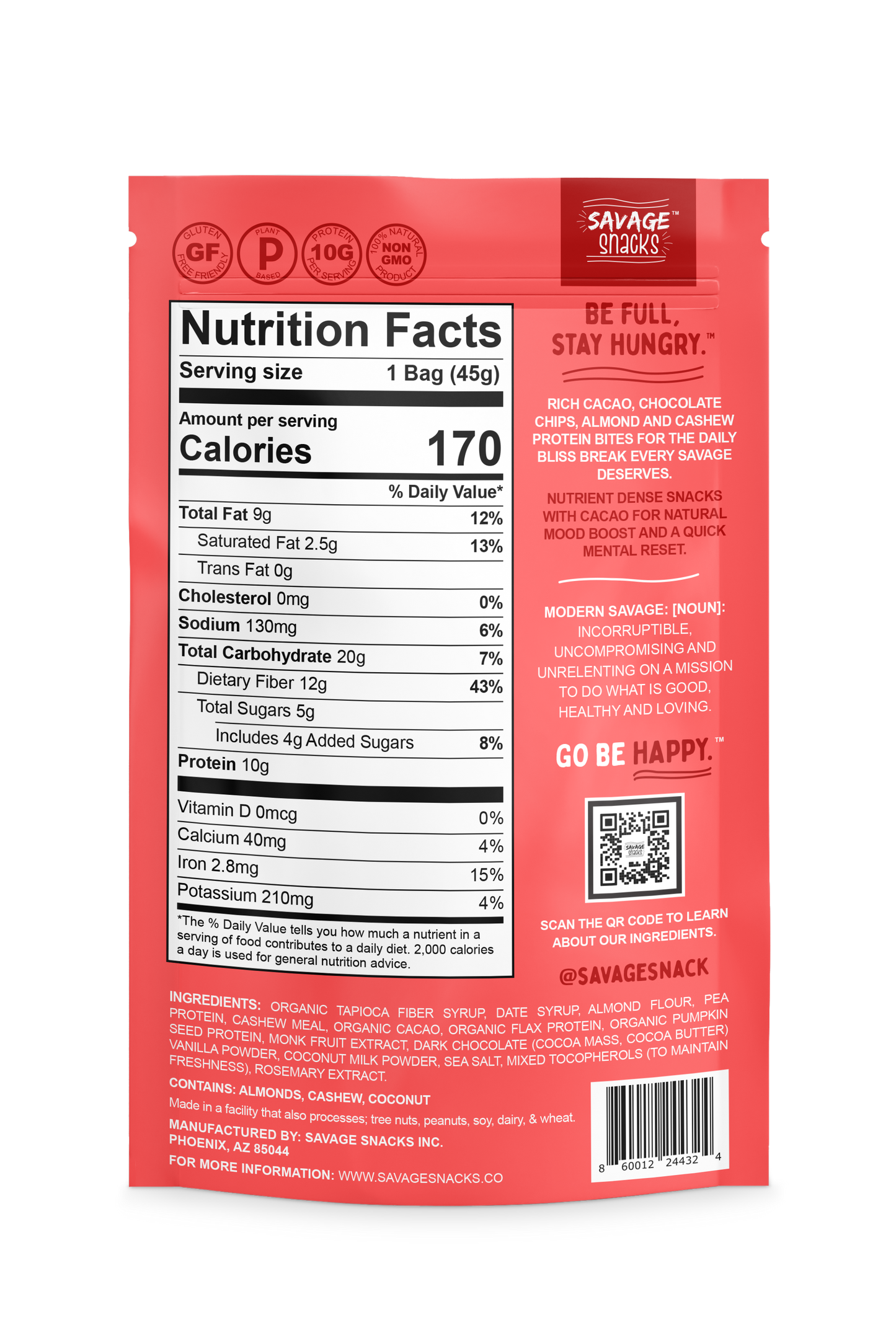 Savage Snacks | Variety Prebiotic Protein Bites