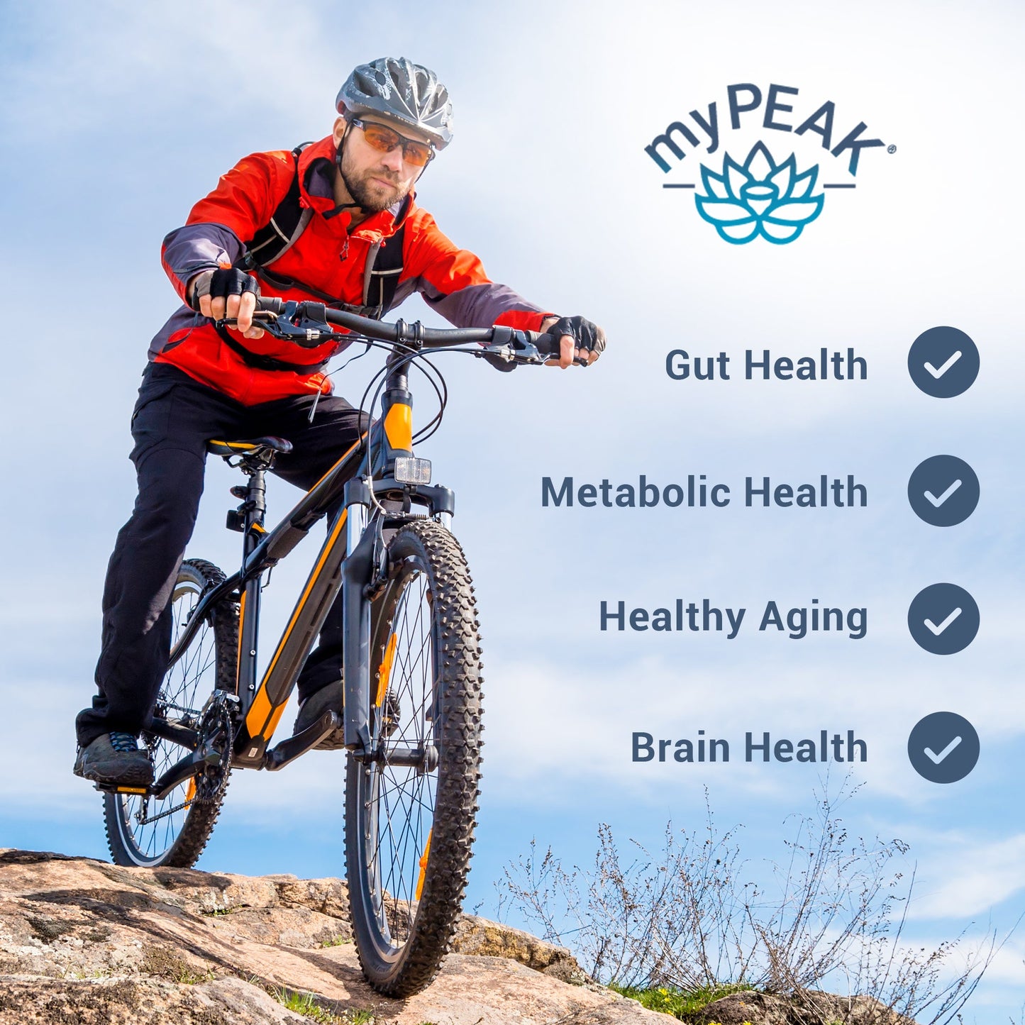 myPEAK Wellness: The Best Vegan Multivitamin for Men, Women & Seniors with ElevATP® Ancient Peat Extract to Support Strength, Immunity, Fitness, Performance, Endurance, Focus, Memory, Mood, Anti-Aging, Stress-Reduction & Nutrition Benefits.