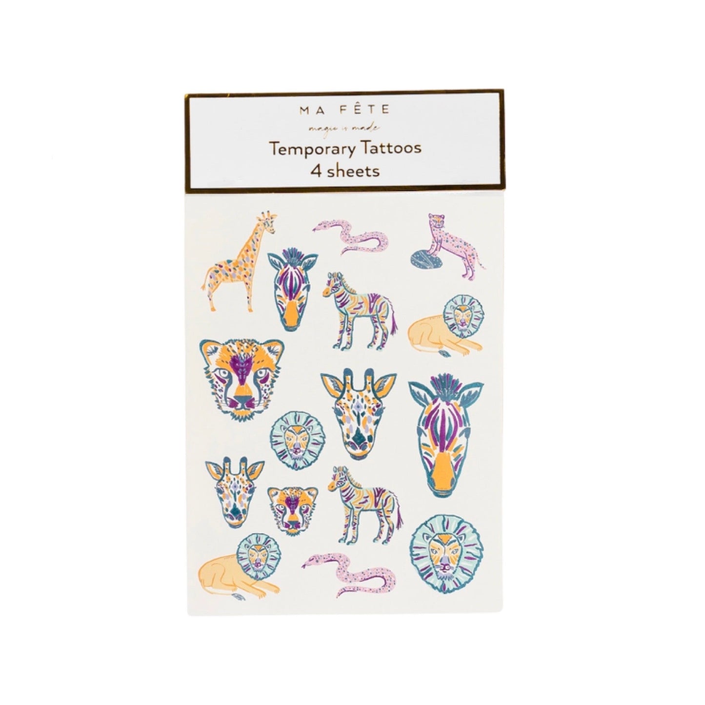 Ma Fete Safari Themed Premium Birthday Party Supplies - 99 pieces