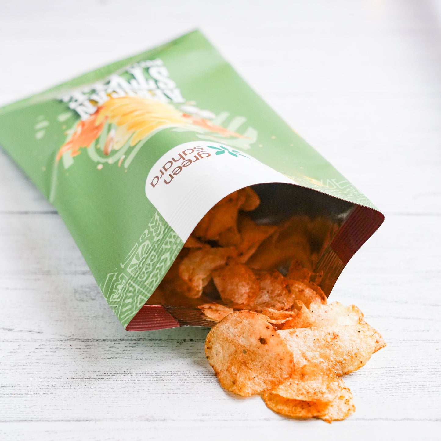 Green Sahara - West African Sweet Peanut Potato Chips 6 pk