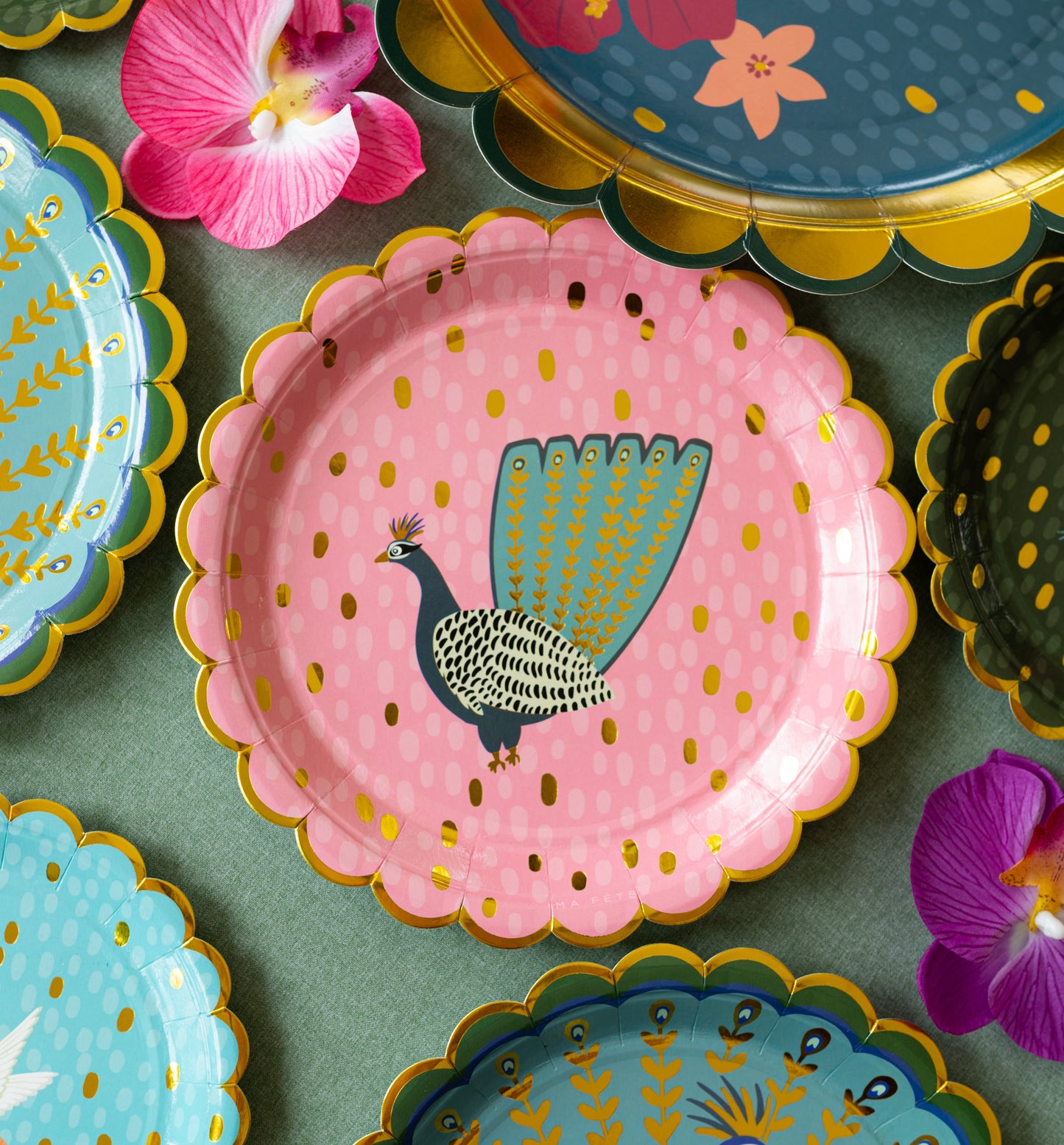 Ma Fete Tropical Themed Birthday Party Box - 113 pieces