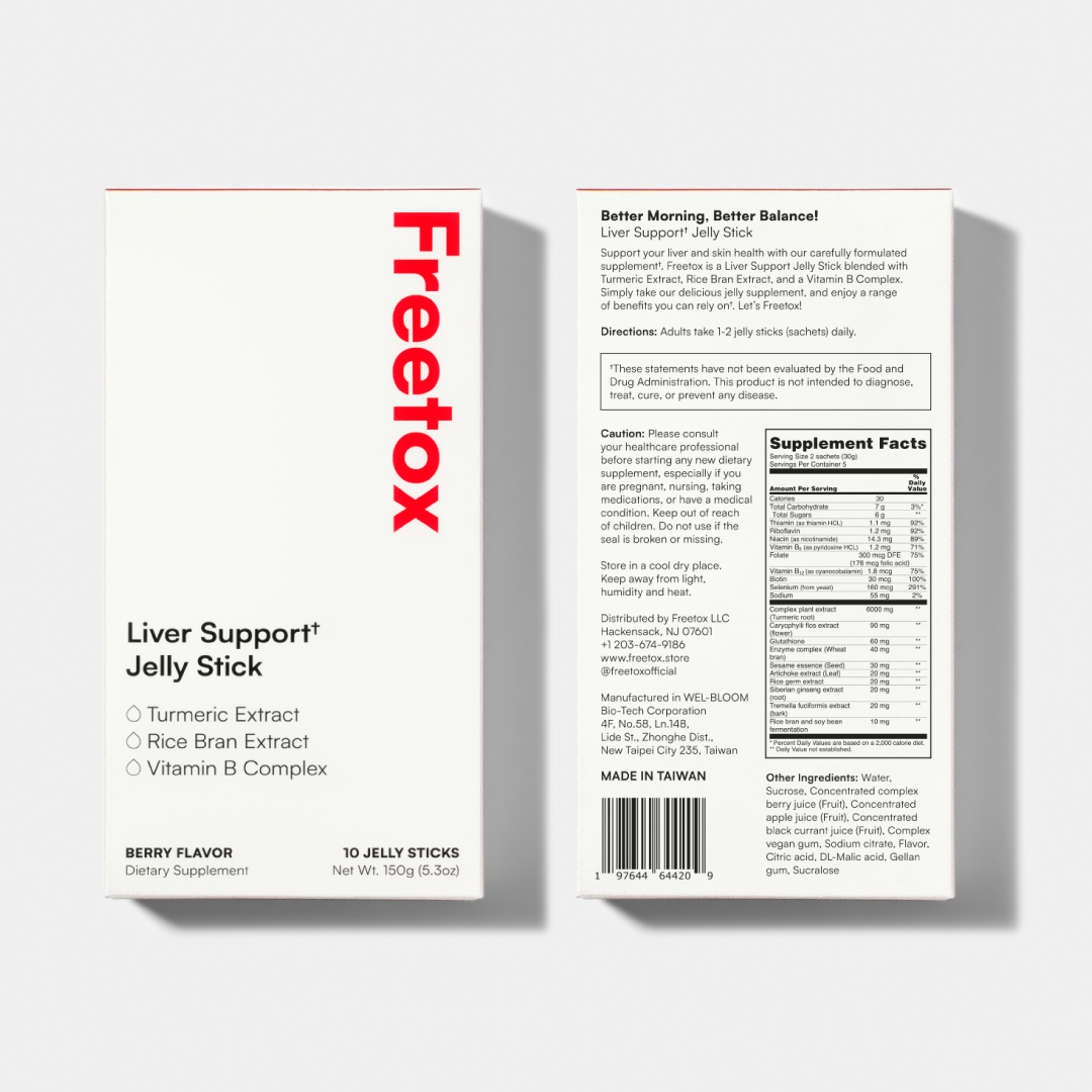 Freetox's Liver Support Jelly - 10 Sticks