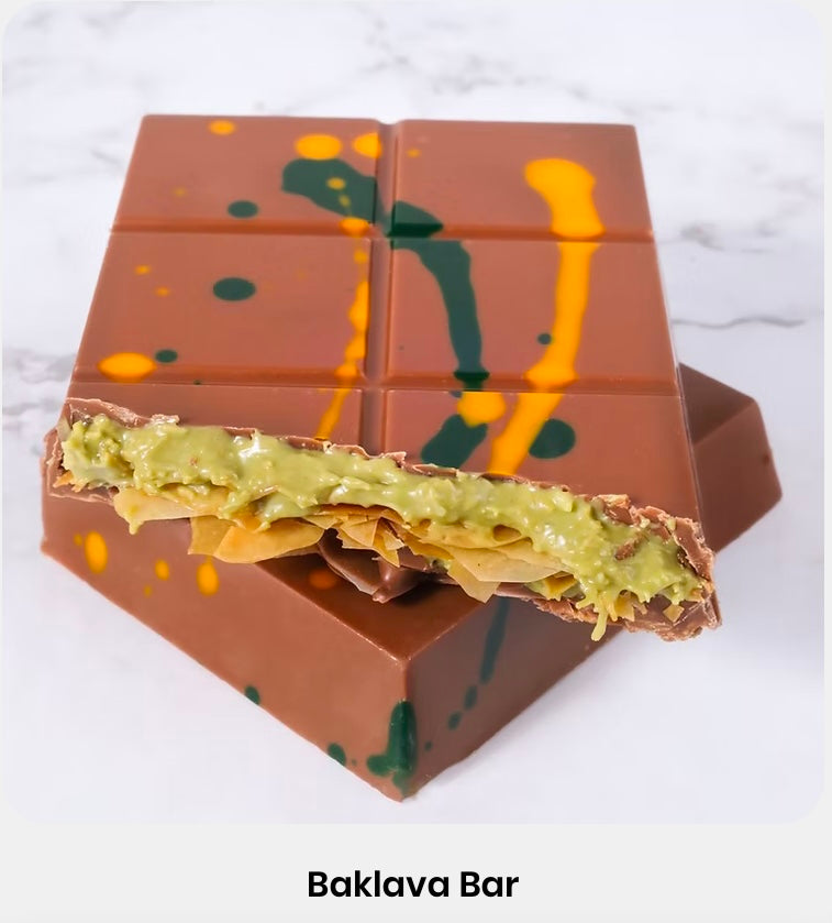 Crazy Choco -- Viral Dubai chocolate Baklava Bar