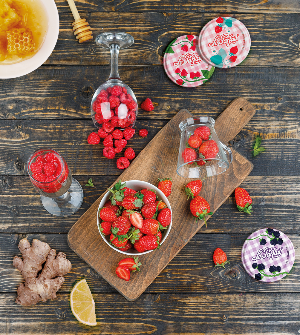 Le Parfait Jam Jar 13 oz - 6 pack
