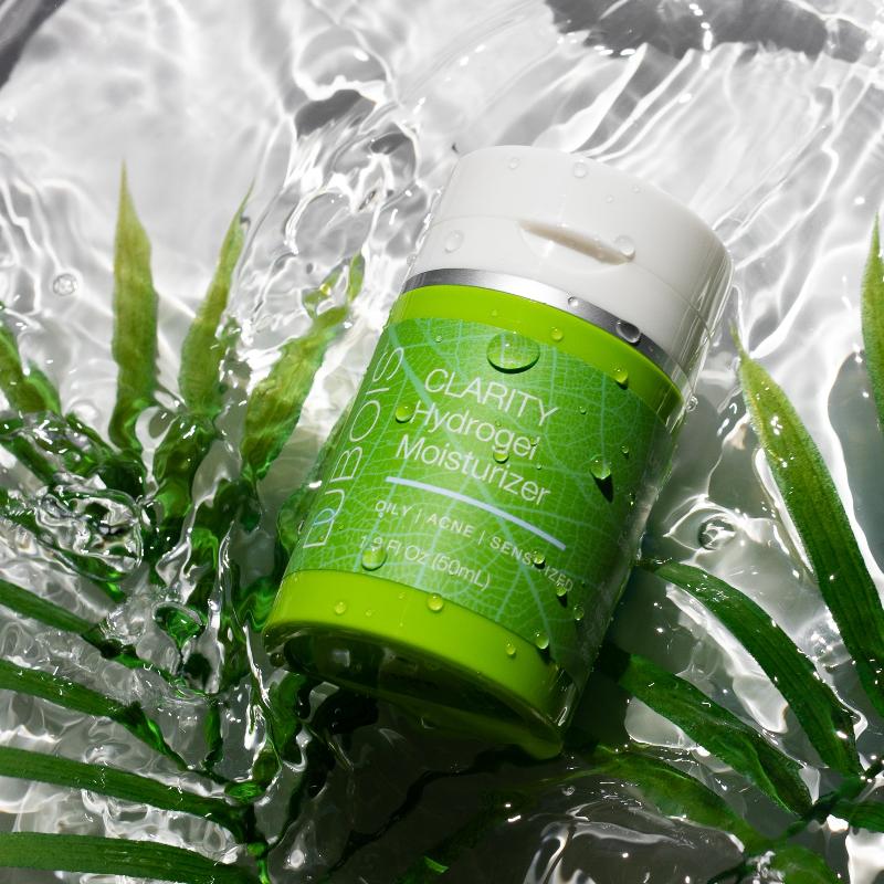 moisturizer in water