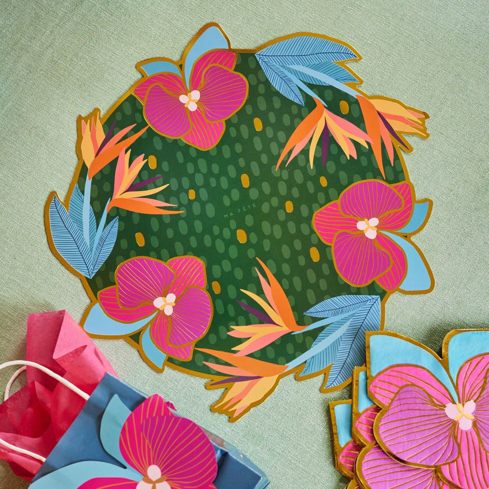 Ma Fete Tropical Themed Birthday Party Box - 113 pieces