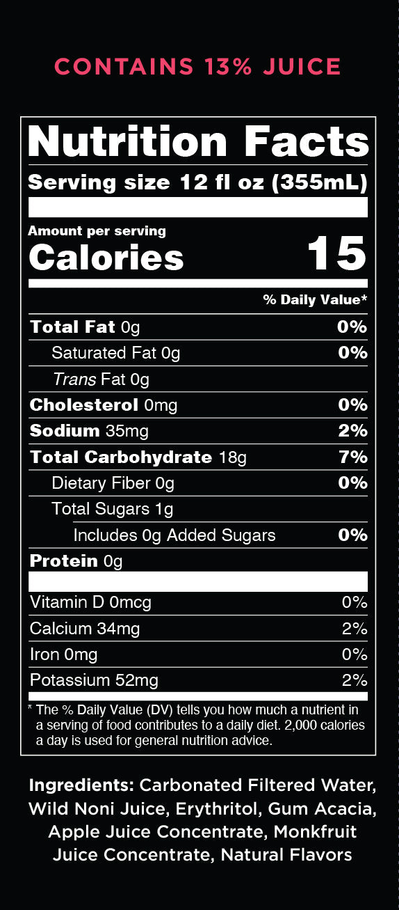Wild Noni Mixed Berry Can 12 fl oz - 12 pack