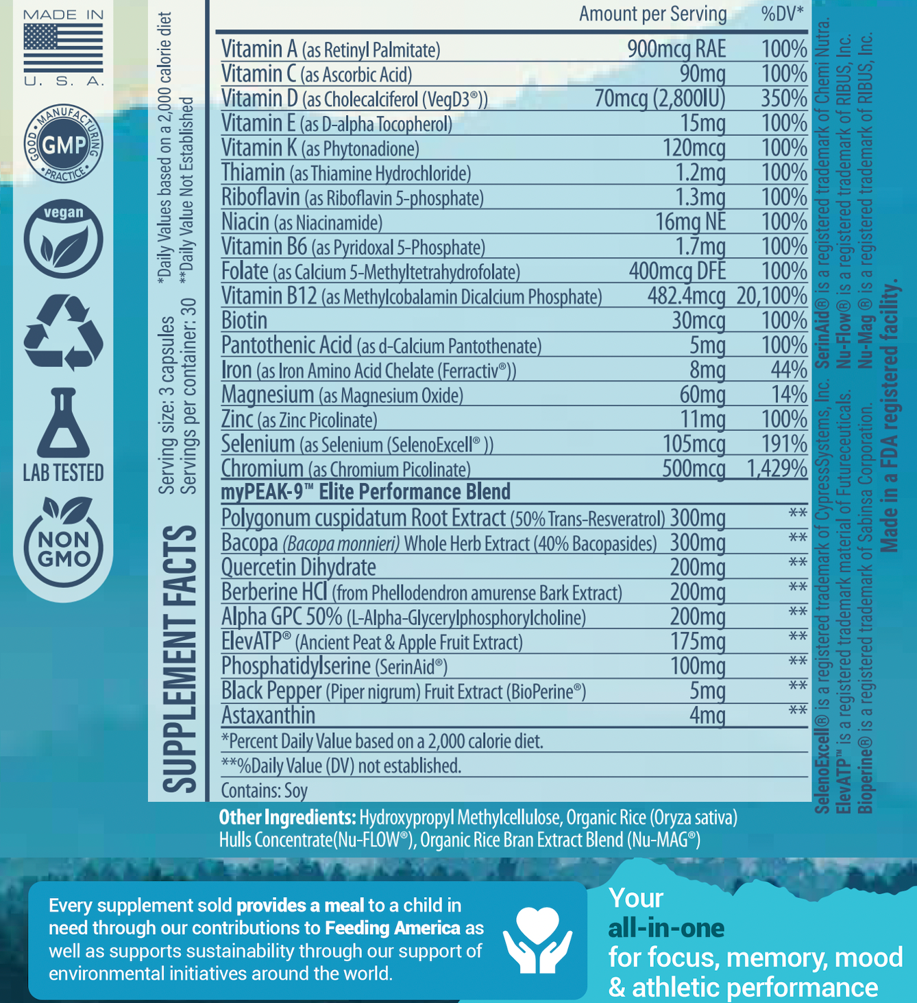 myPEAK Wellness Ultimate All-In-One – 90 capsules