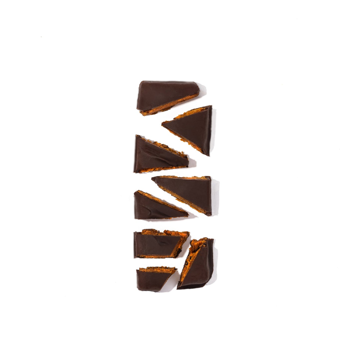 Krack'd Snacks Dark Chocolate PB Caramel Crunch - 15 Bars