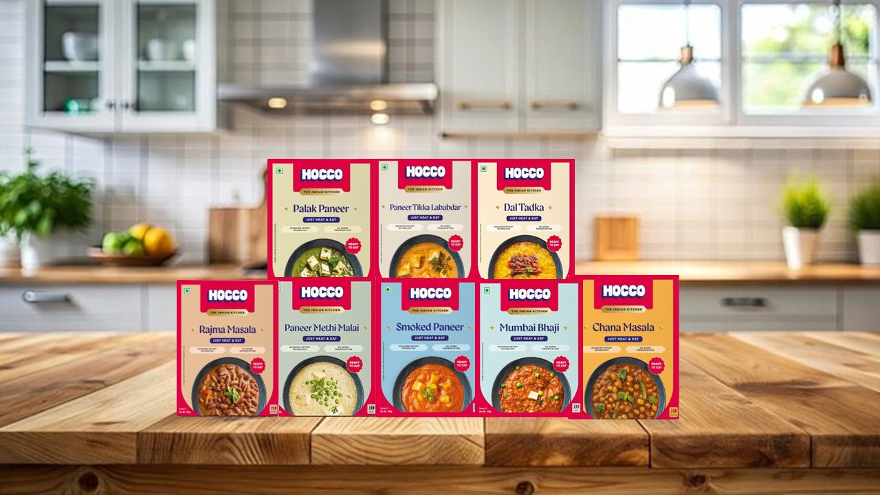 HOCCO - Ready to eat Indian meal Top Combo pack of 8