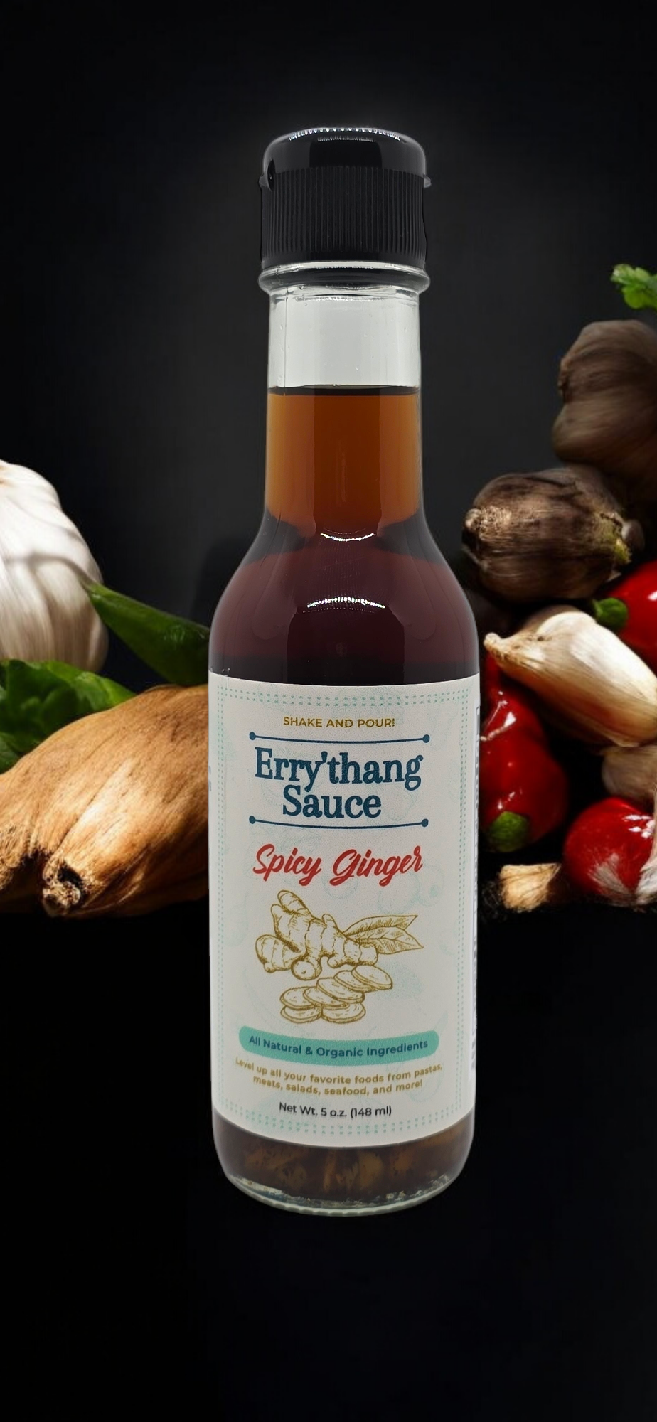 Erry'thang Sauce All Flavors 5 oz - 4 pack