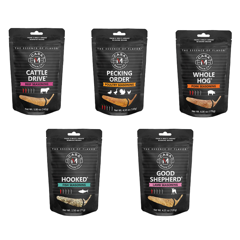 Casa M Spice Co® Refill Bag Bundle, 22.25 oz - 5-Pack Set