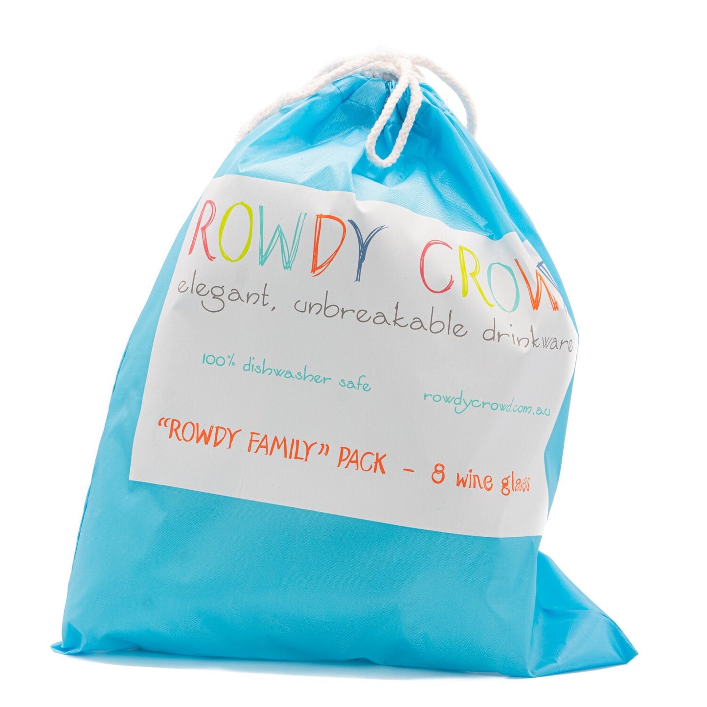 Rowdy Crowd Family Wine Pack, 8 wine tumbler pieces