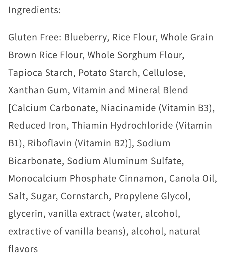 Yummi Muffin Blueberry Muffin 3oz 12-pack