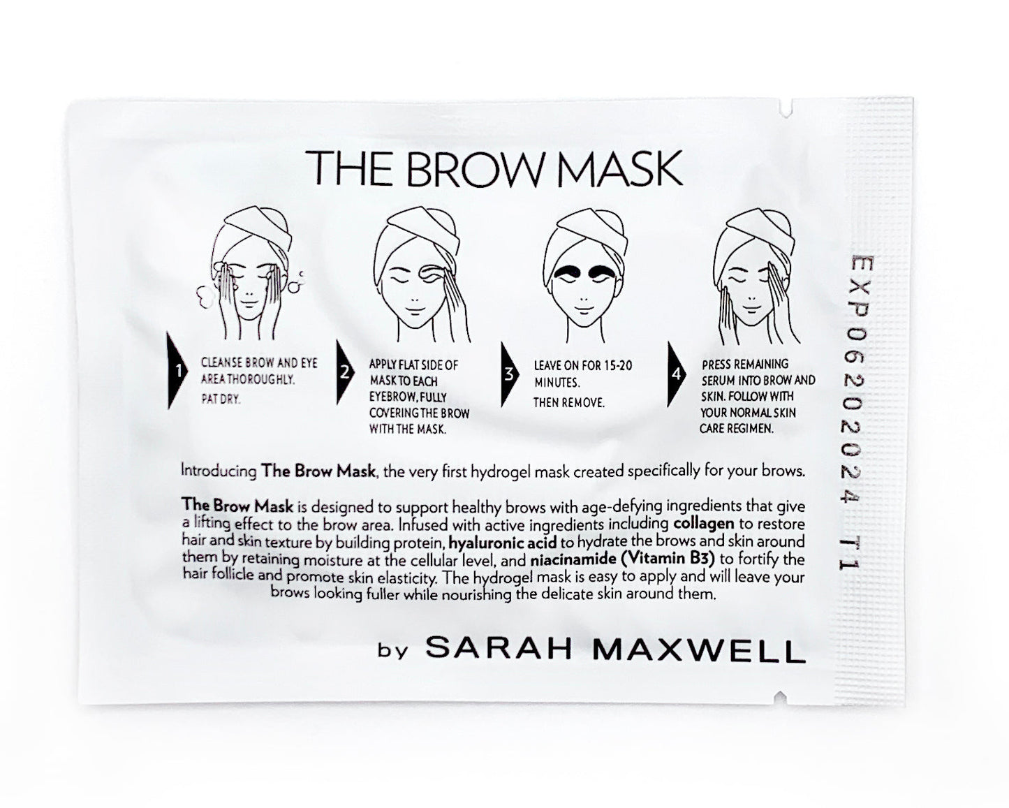 Sarah Maxwell Beauty Brow Care Bundle - 4pcs