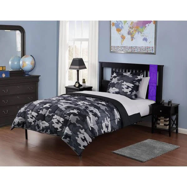 Butterfly Sleep Pillow - Fleece Headboard Caddy 2 Pack