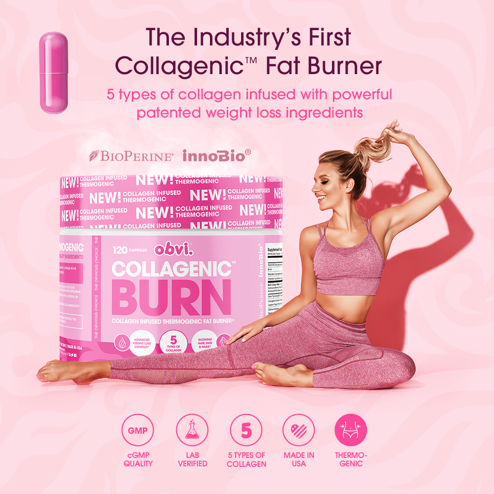 Obvi Collagenic™ Fat Burner 120 Capsules - 1 Pack – Posh Pantry