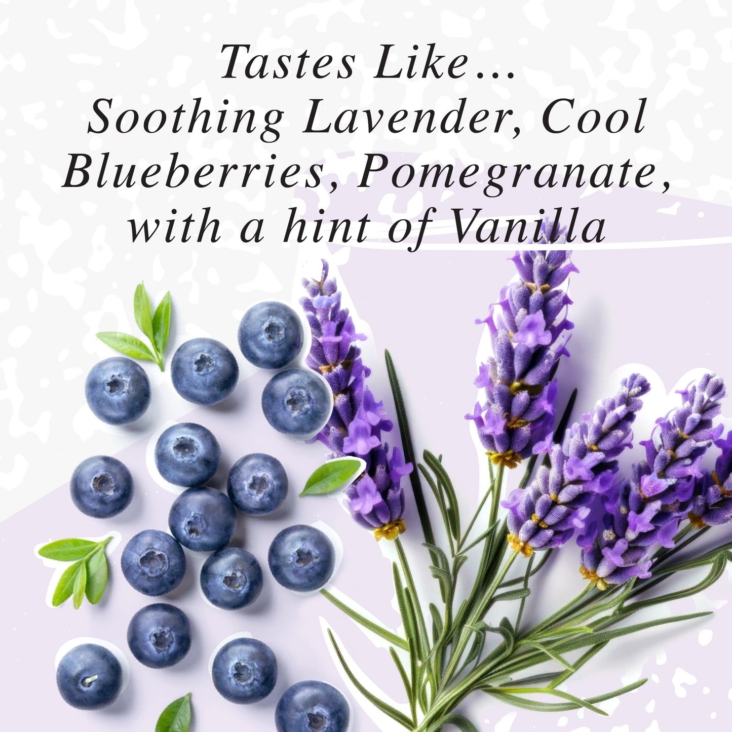 NA Functional Mocktail, Lavender Blueberry, Calming, 8.4oz (12 Pack)