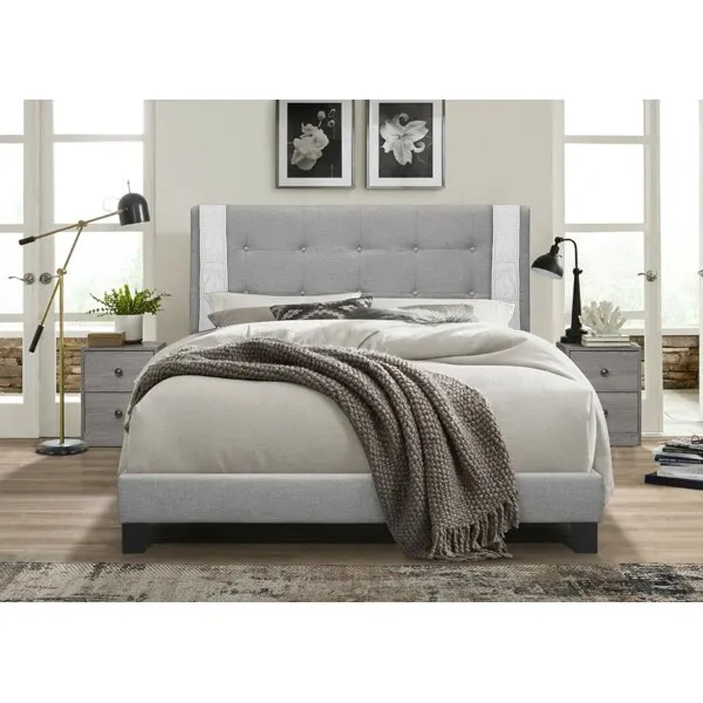 Butterfly Sleep Pillow - Fleece Headboard Caddy 2 Pack