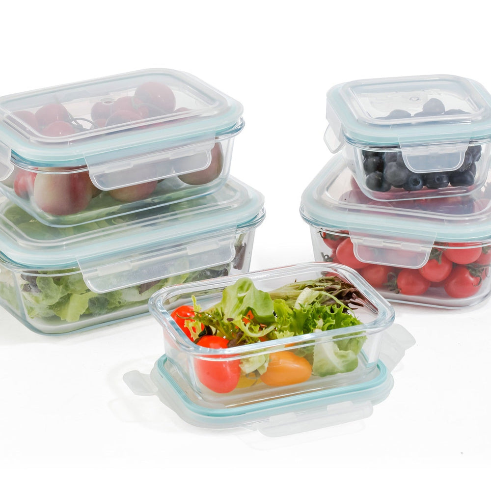 
                      
                        10-Piece Glass Food Storage Containers with Airtight Locking Lids (5 Containers + 5 Lids)
                      
                    