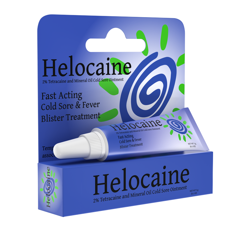 Helocaine® NEW Cold Sore and Wound Treatment 3-Pack