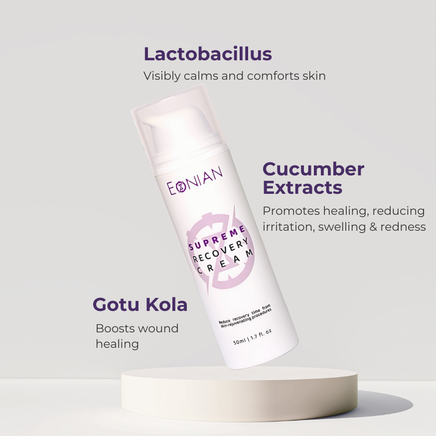 
                      
                        Supreme recovery cream, post procedure cream, women skincare, men skincare, face cream for sensitive skin
                      
                    