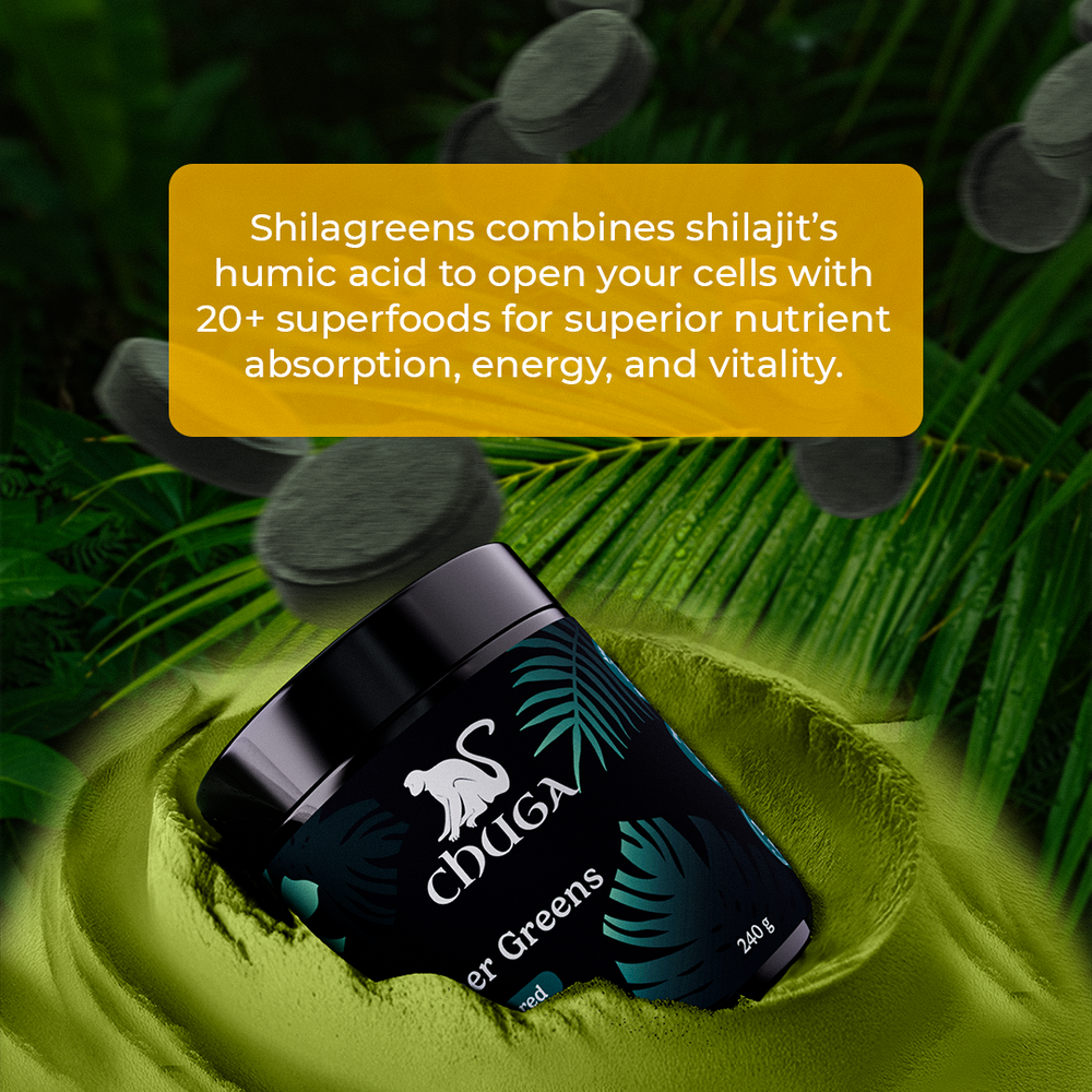 
                      
                        Chuga's ShilaGreens Advanced Absorption - Bundle
                      
                    
