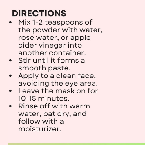 
                      
                        Microglams Wasabi Rose Clay Mask Powder - 4 oz
                      
                    