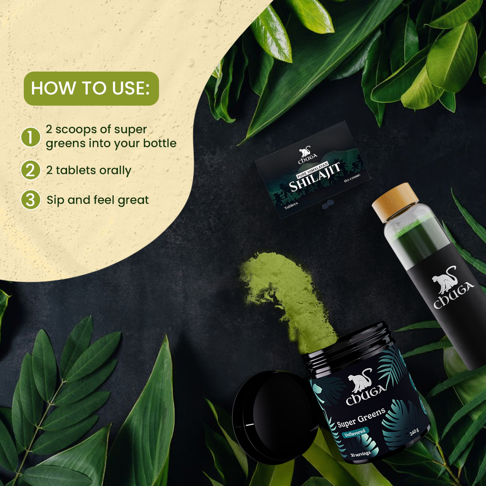 
                      
                        Chuga's ShilaGreens Advanced Absorption - Bundle
                      
                    