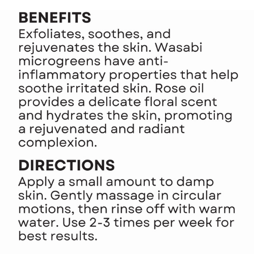 
                      
                        Microglams Wasabi Rose Sugar Scrub - 6 oz
                      
                    