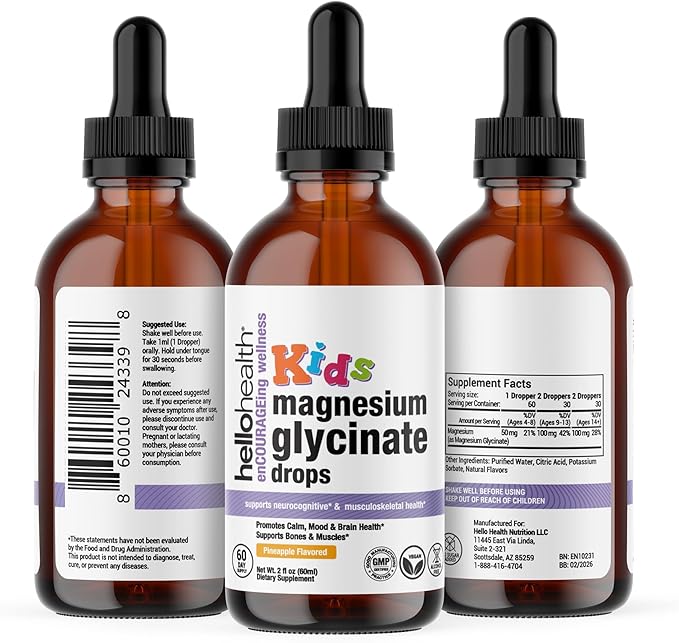 
                      
                        Hello Health Magnesium Glycinate drops
                      
                    