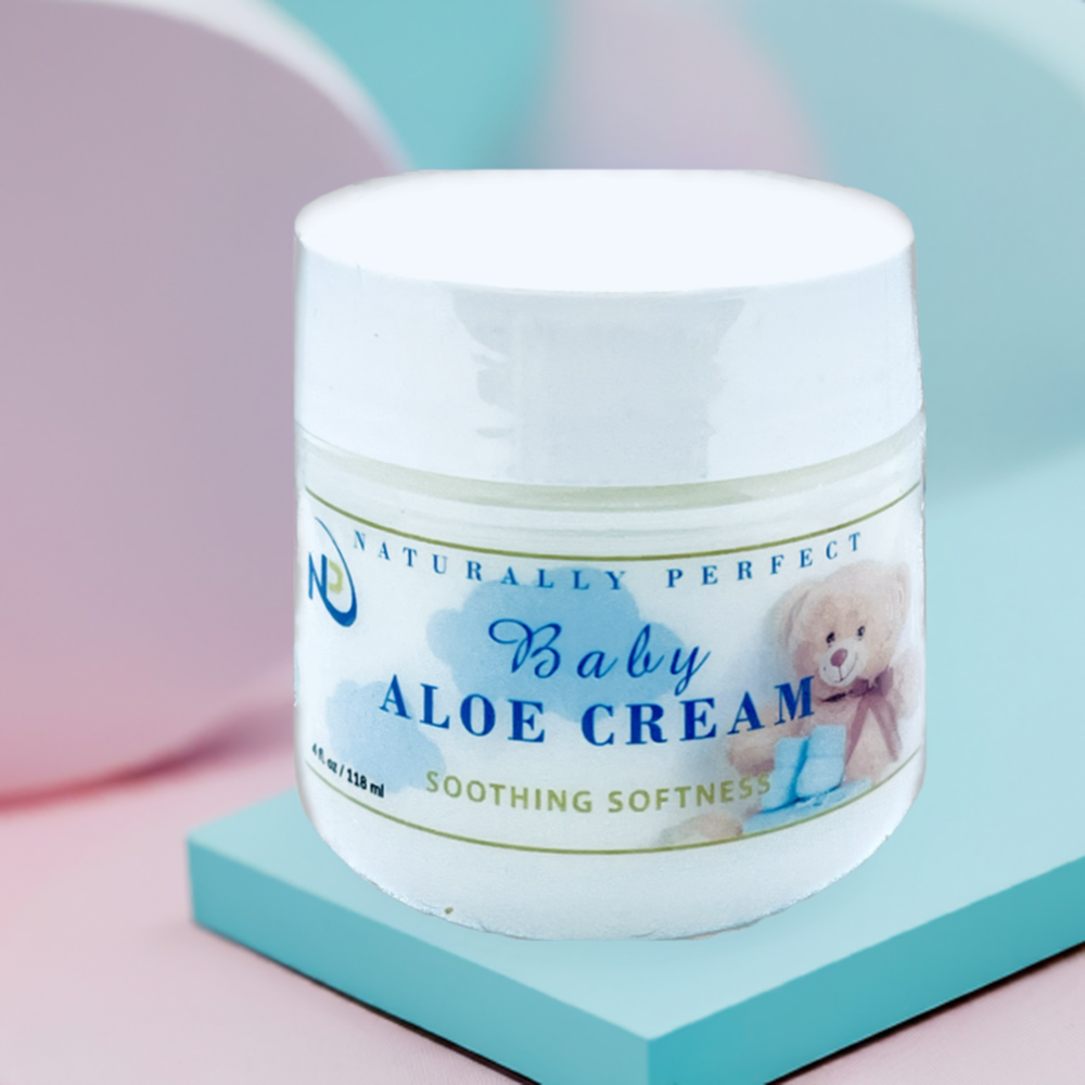Naturally Perfect Baby Aloe Cream 4oz, Pk of 2