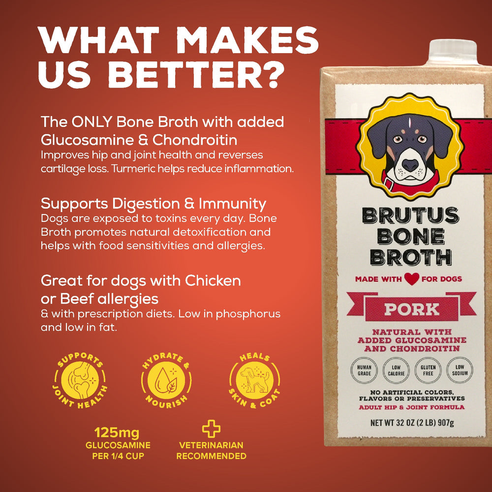 
                      
                        Brutus Broth Pork Bone Broth 32 oz - 6 pack
                      
                    