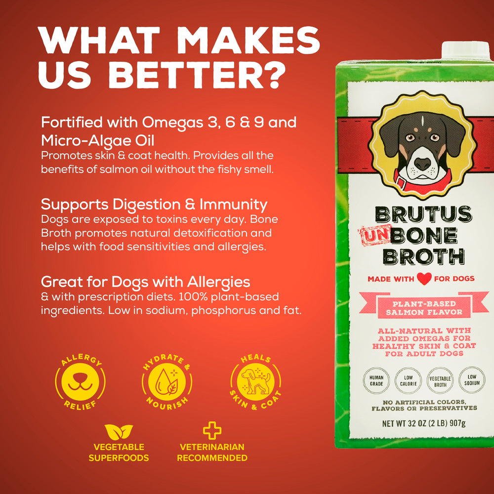 
                      
                        Brutus Broth Vegetable Bone Broth 32 oz - 6 pack
                      
                    