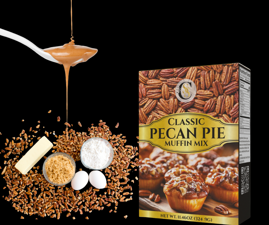 FREE GIVEAWAY- LIMITED SUPPLY- Shareden Sweet Confections Classic Pecan Pie Muffin Mix-2 pk