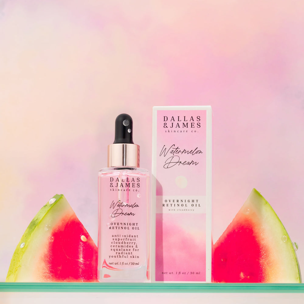 
                      
                        Dallas & James Skincare Co. Sampler Bundle: Milk Serum 1 oz, Clarity Serum 1 oz, Overnight Glow Mask 1.7 oz, Overnight Retinol Oil 1 oz
                      
                    