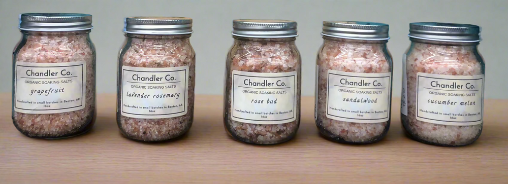 Chandler Co. Mason Jar Soaking Salts 16oz