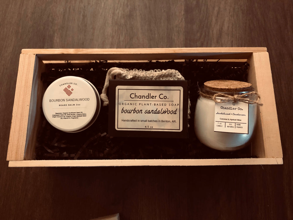 Bourbon Sandalwood Gift Crate