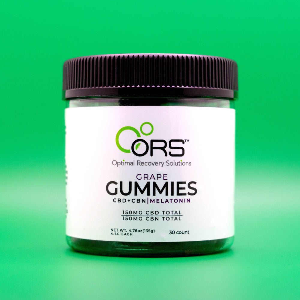 ORS Premium CBD True Sleep Gummies Elderberry Flavor-2 pk