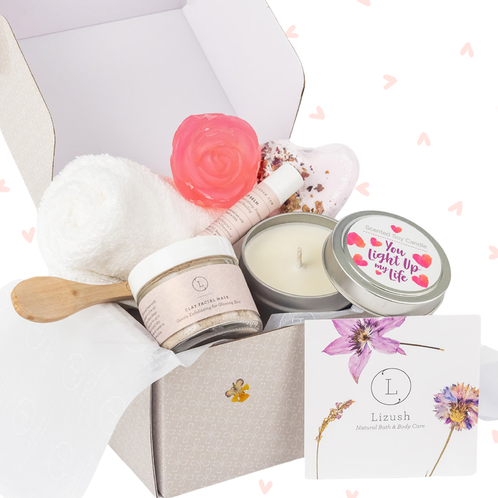 
                      
                        Cute LOVE Special Gift Box, Natural Skincare Gift Box, Mother's Day Gift, BFF, Sister
                      
                    