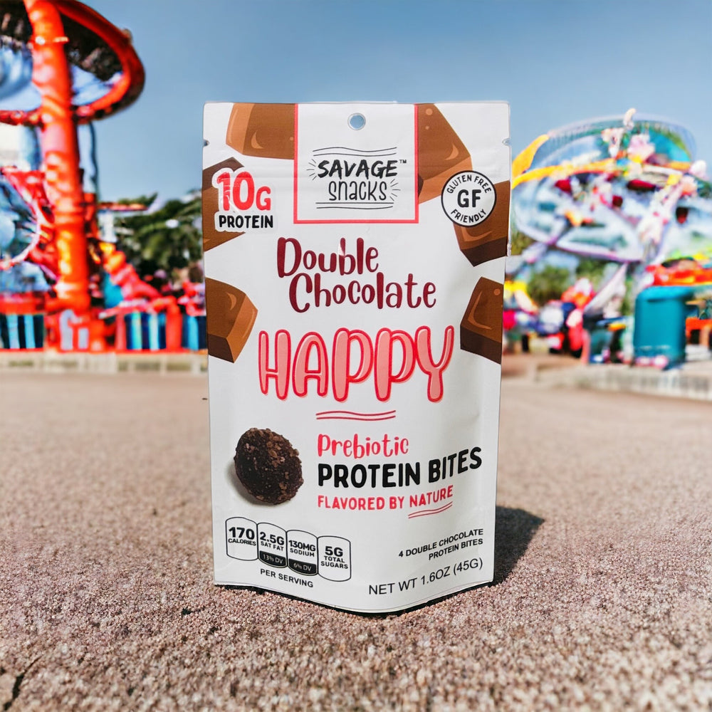 
                      
                        Savage Snacks | Double Chocolate Prebiotic Protein Bites
                      
                    