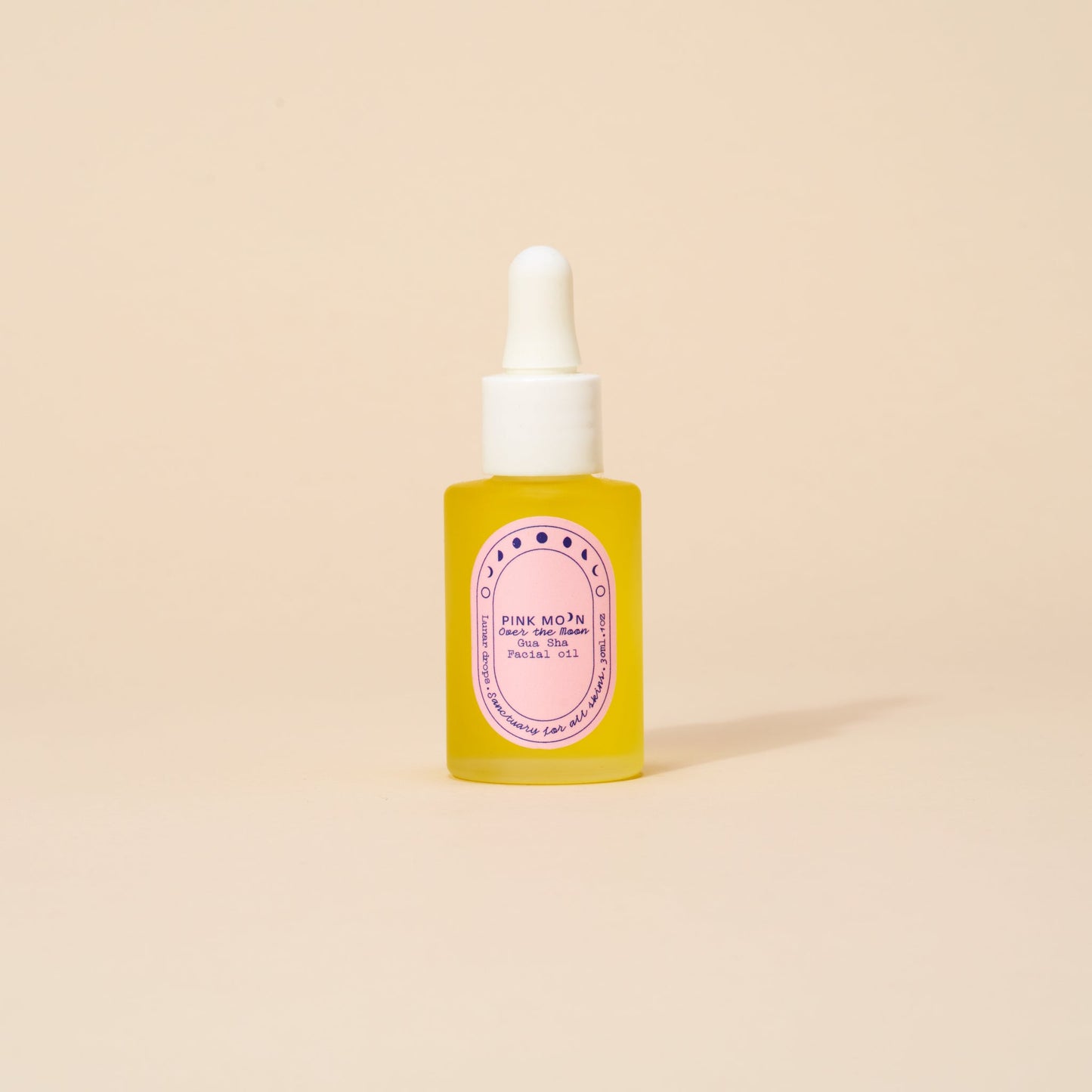 Over the Moon Gua Sha Facial Oil - Pink Moon - Pink Moon