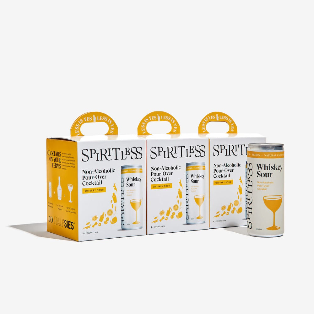 Spiritless Whiskey Sour Can 250mL - 12 pack